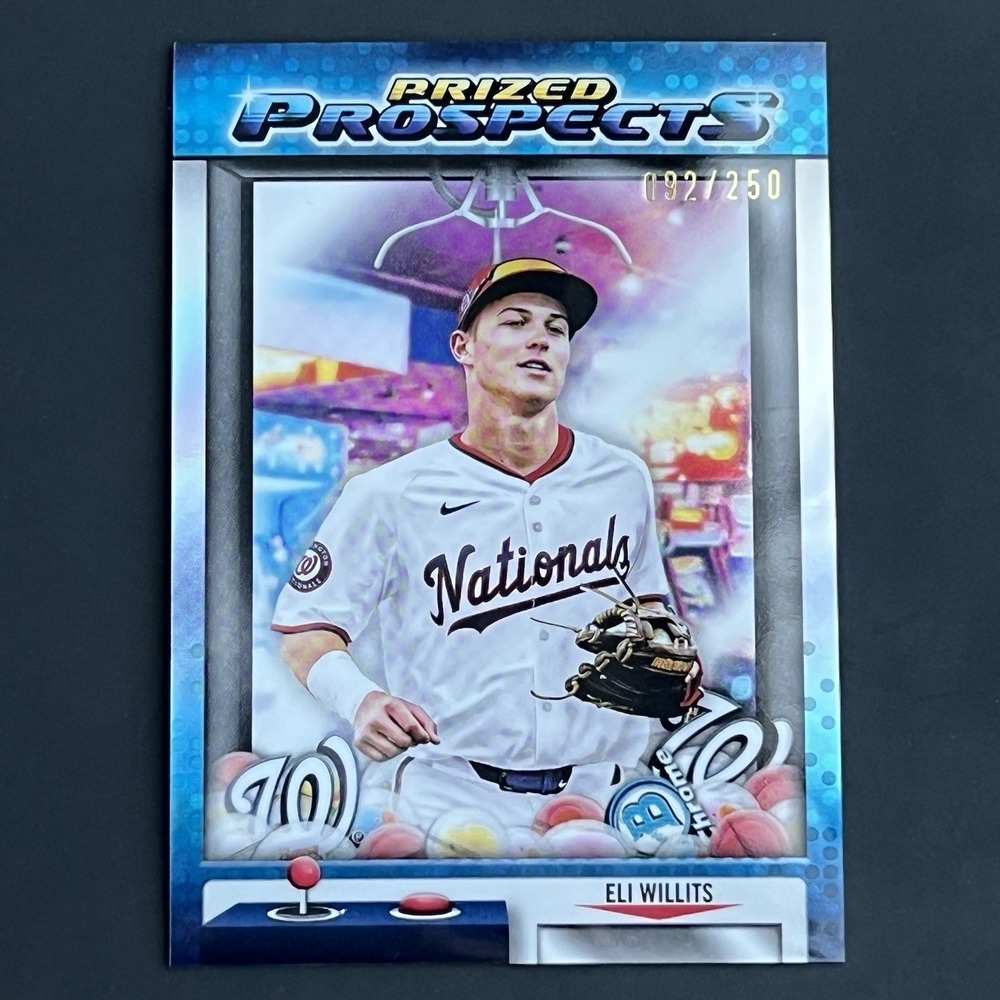 2025 Bowman Draft Eli Willits Prized Prospects Refractor /250
